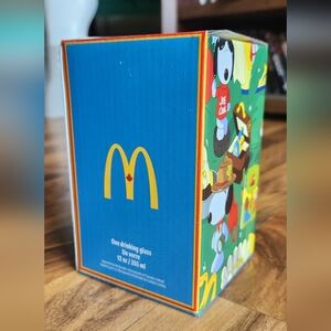 Snoopy Hello Kitty McDonald's Canada Glass